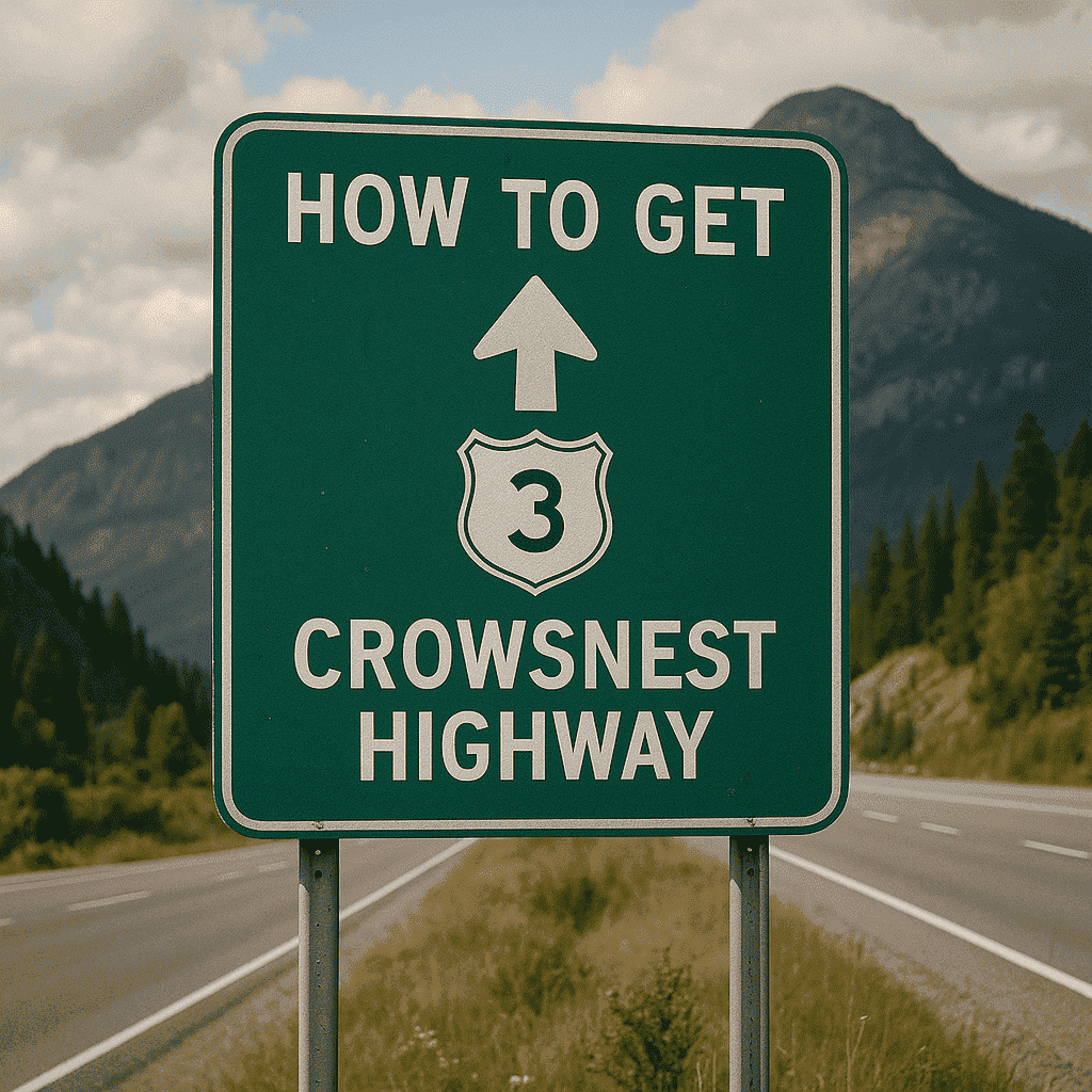 How to get Crowsnest Highway 3
